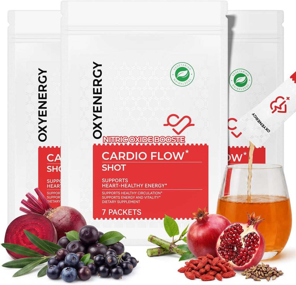 OxyEnergy Heart & Vascular & Blood Pressure Health Liquid Supplement