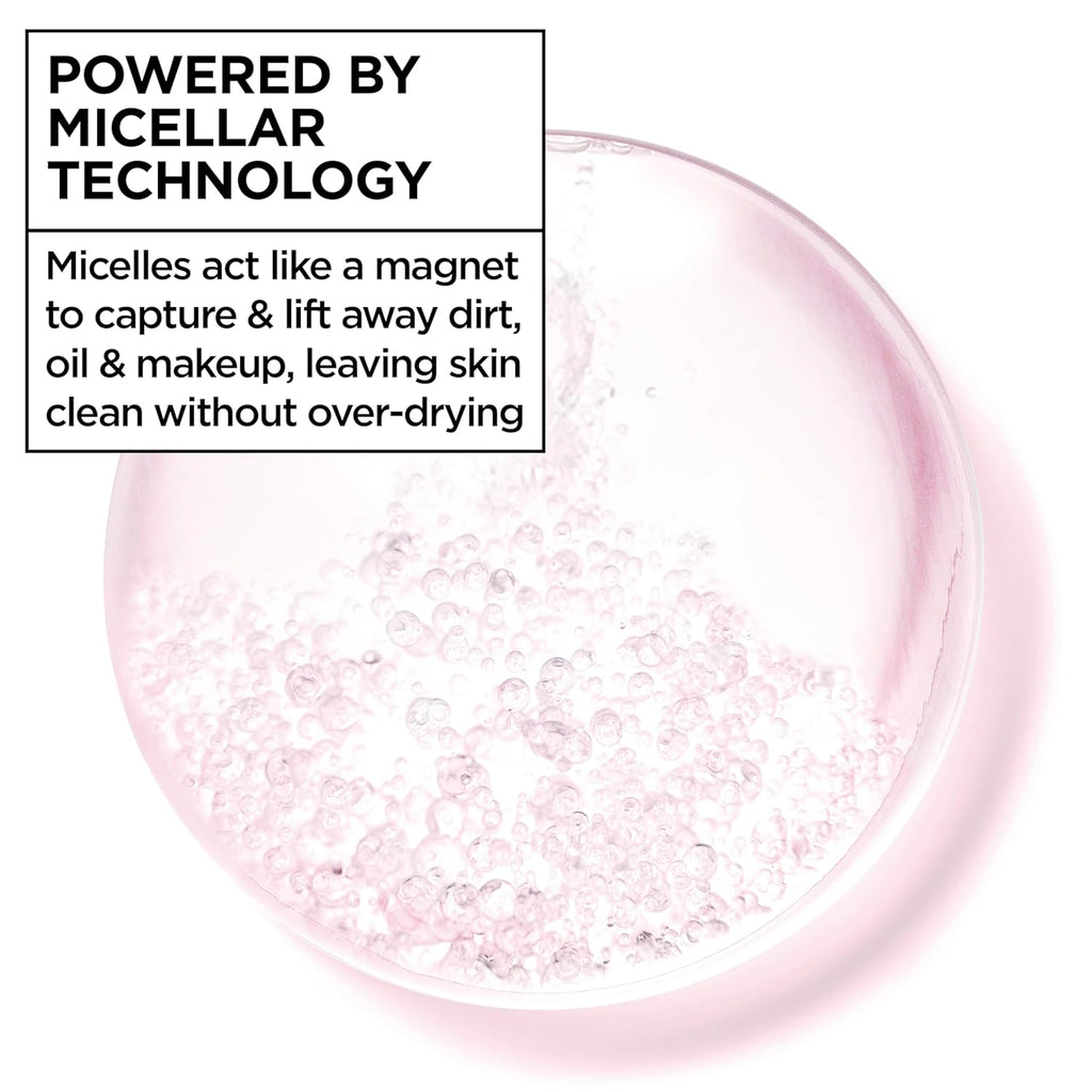 Garnier Micellar Water, Hydrating Facial Cleanser & Makeup Remover