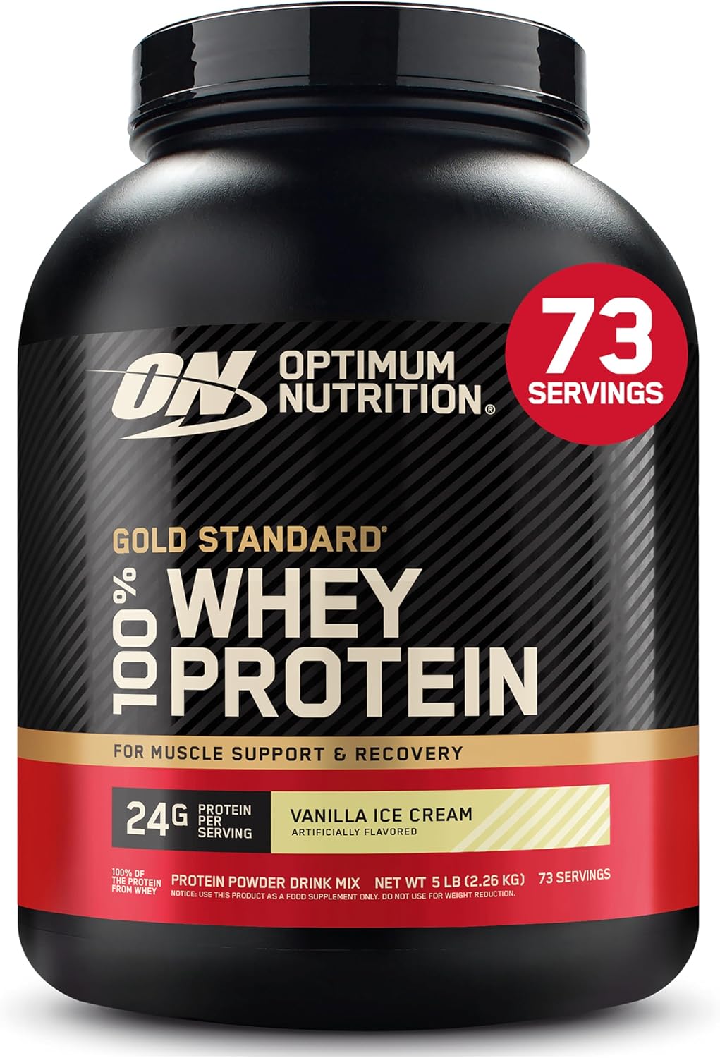 Optimum Nutrition Gold Standard 100% Whey Protein Powder