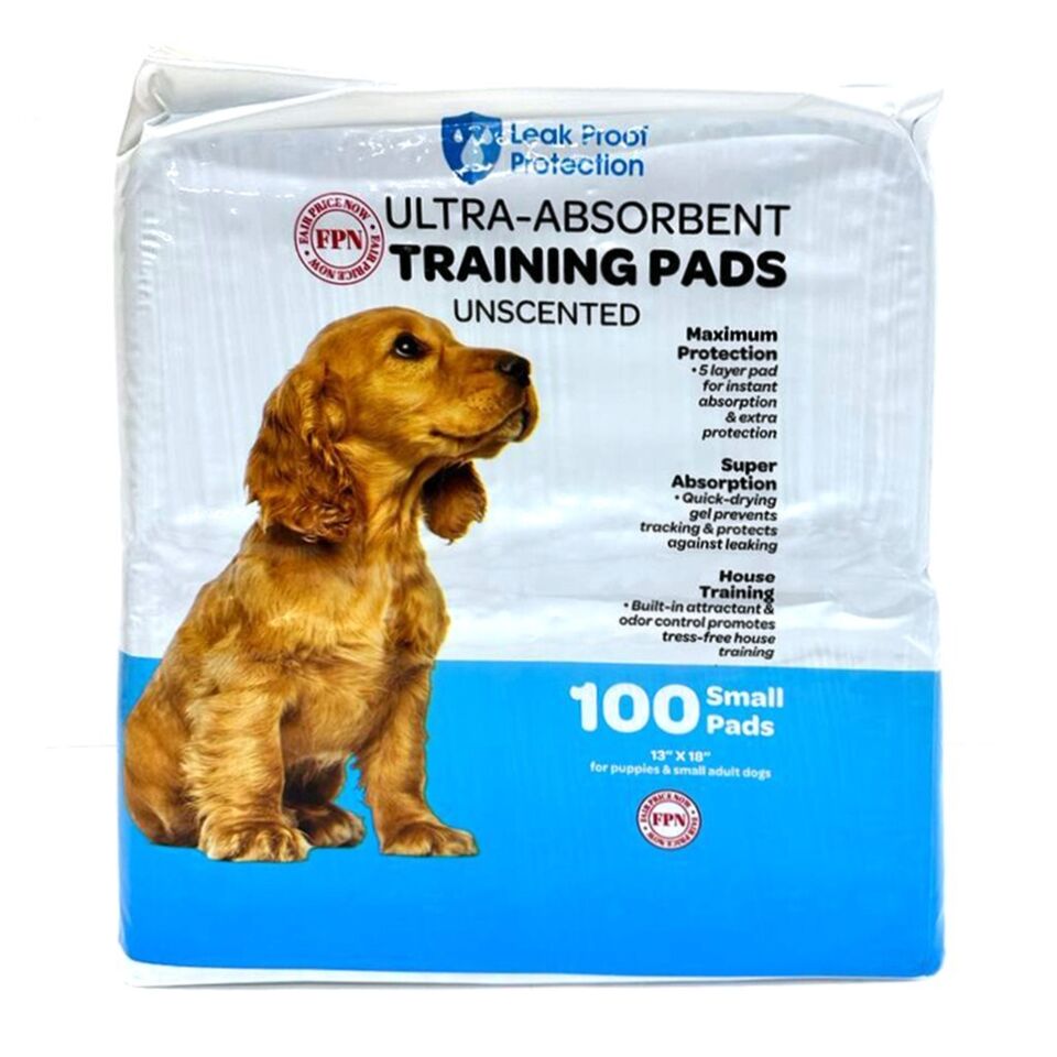 100 Pet Training Pads for Dogs 5-Layer Ultra-Absorbent
